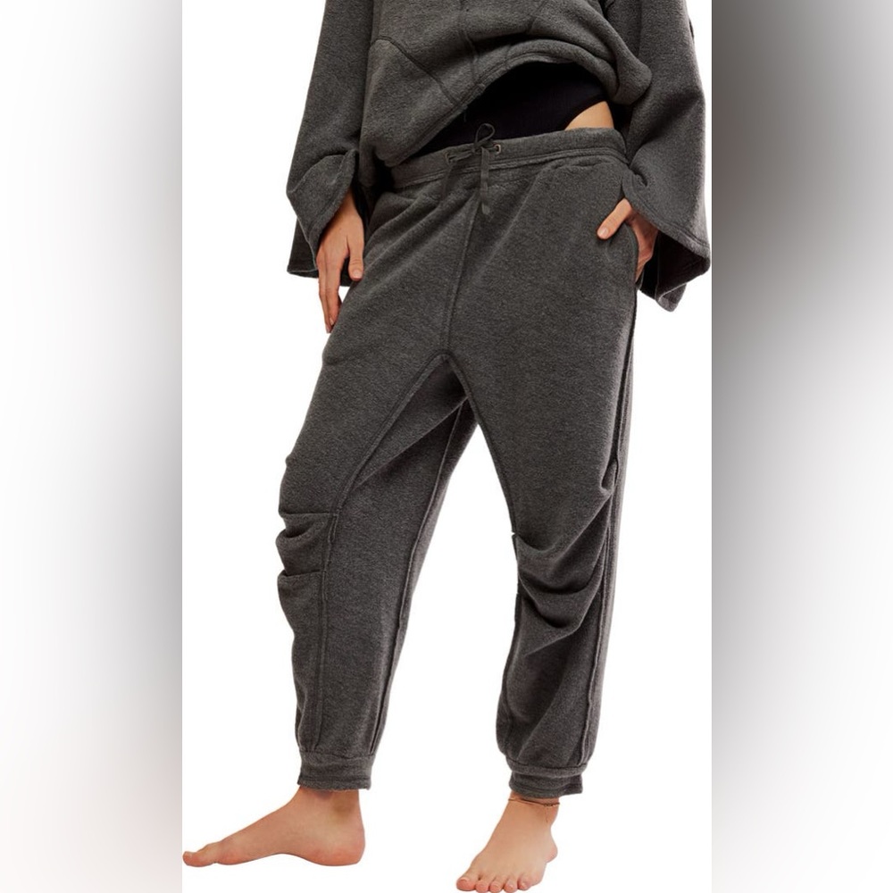 Free People Movement Gray Joggers XS Drop Crotch Lounge Sweatpants FP Intimately